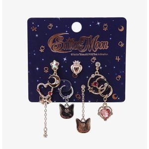 Sailor moon 7 individual earrings Set